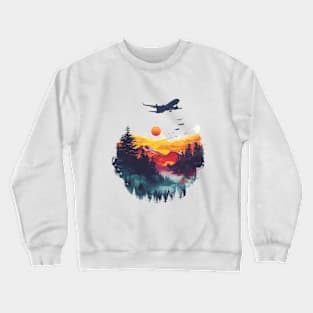 World Traveller Design 1 Crewneck Sweatshirt